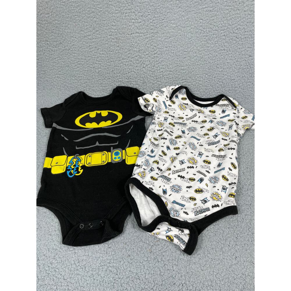 Batman Baby Set Of 2 One Pieces Size 24M